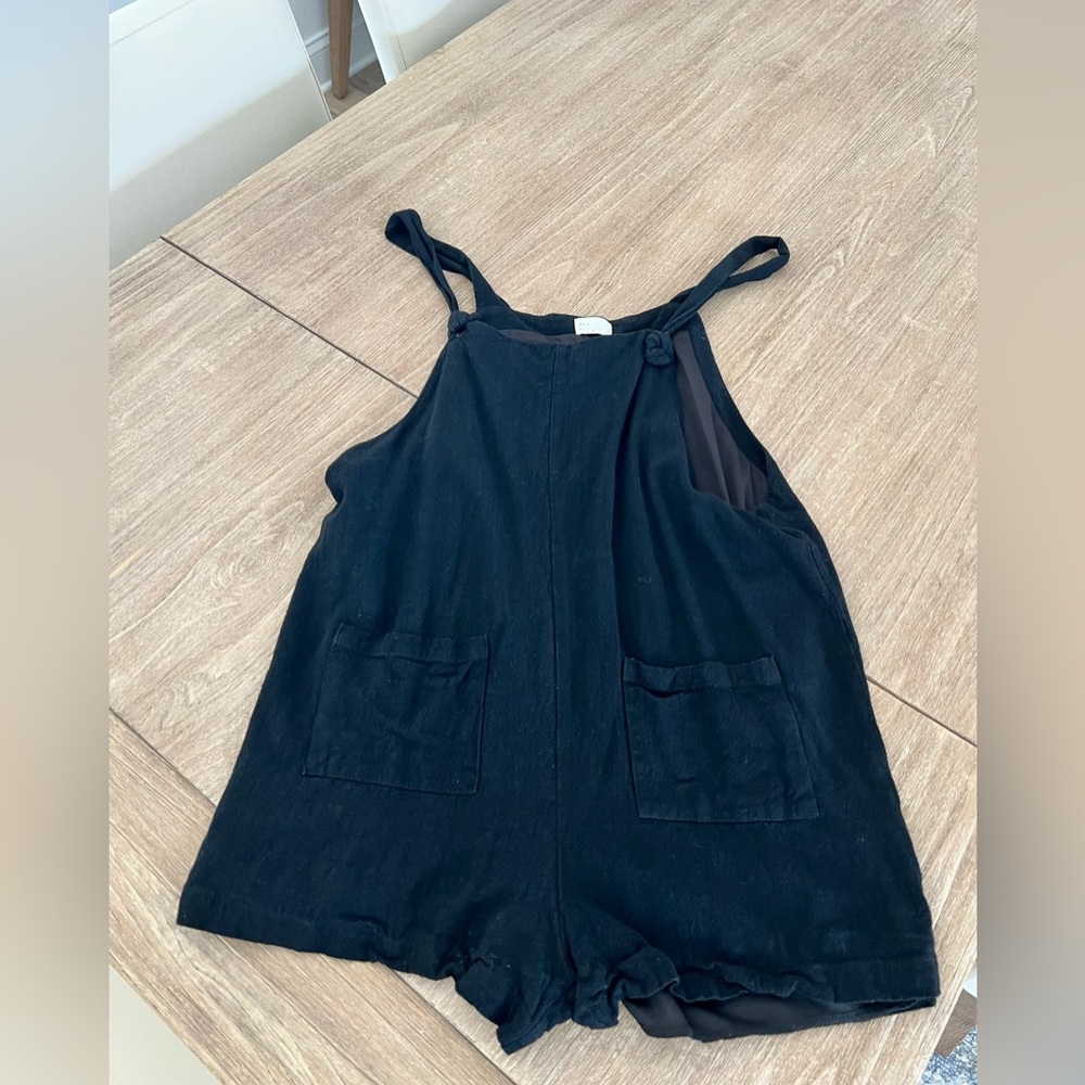 Black Jumpsuit with Pockets